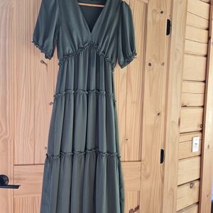 Baltic Born Olive Maxi Dress